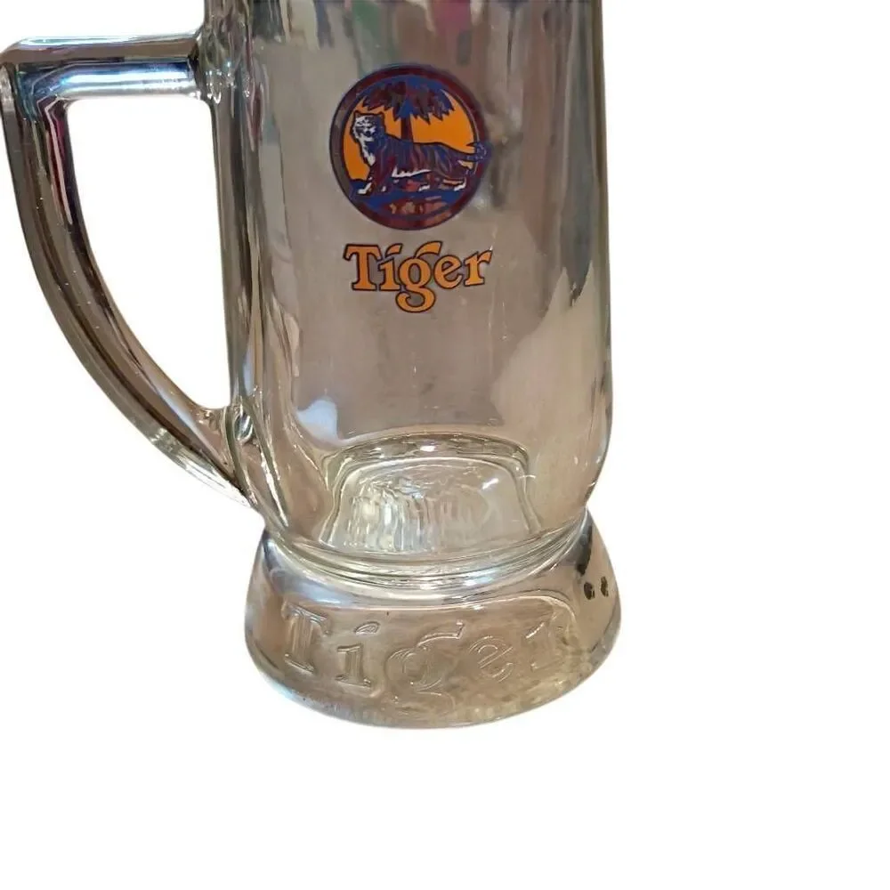 Vintage Tiger Beer Glasses